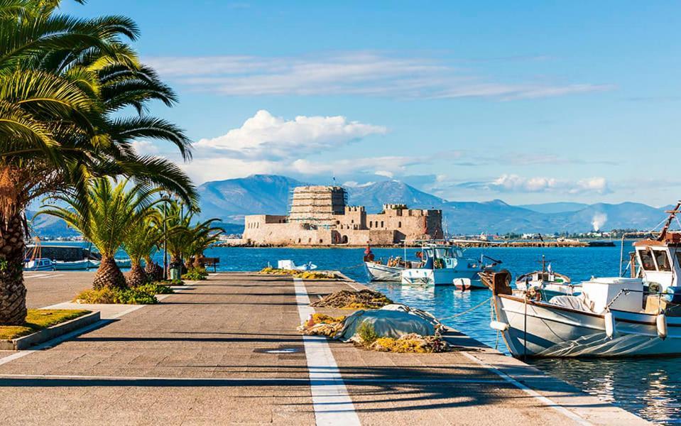 Marina'S Bright Getaway - Nafplio Center House Leilighet Eksteriør bilde